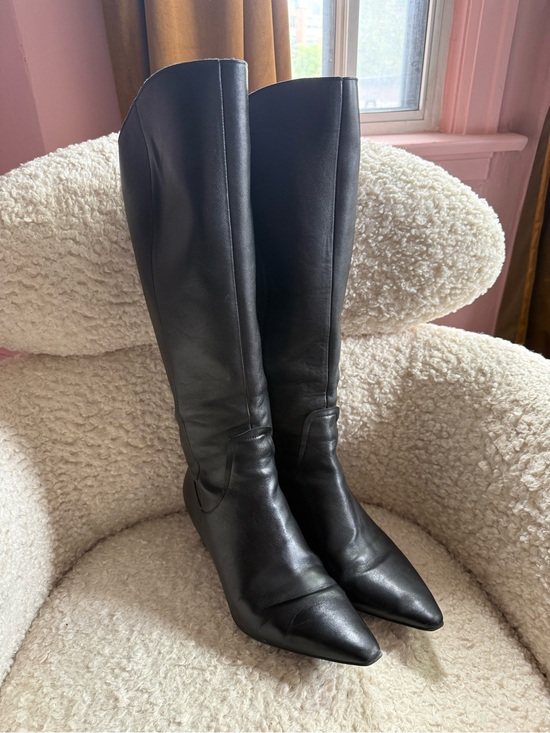 Naturalizer Shoes - Naturalizer Deesha Knee-high Boots in Black Leather